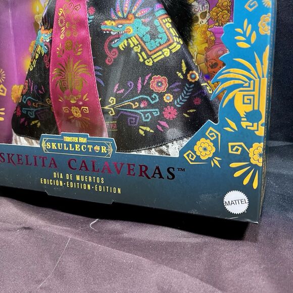 MONSTER HIGH 2025 Edition Mattel Holiday Dia De Los Muertos Skelita Calaveras - Picture 5 of 10